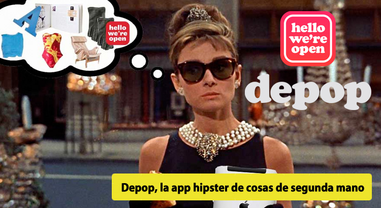 Depop app hipster de cosas segunda mano