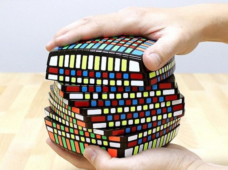 Cubo Rubik mil piezas